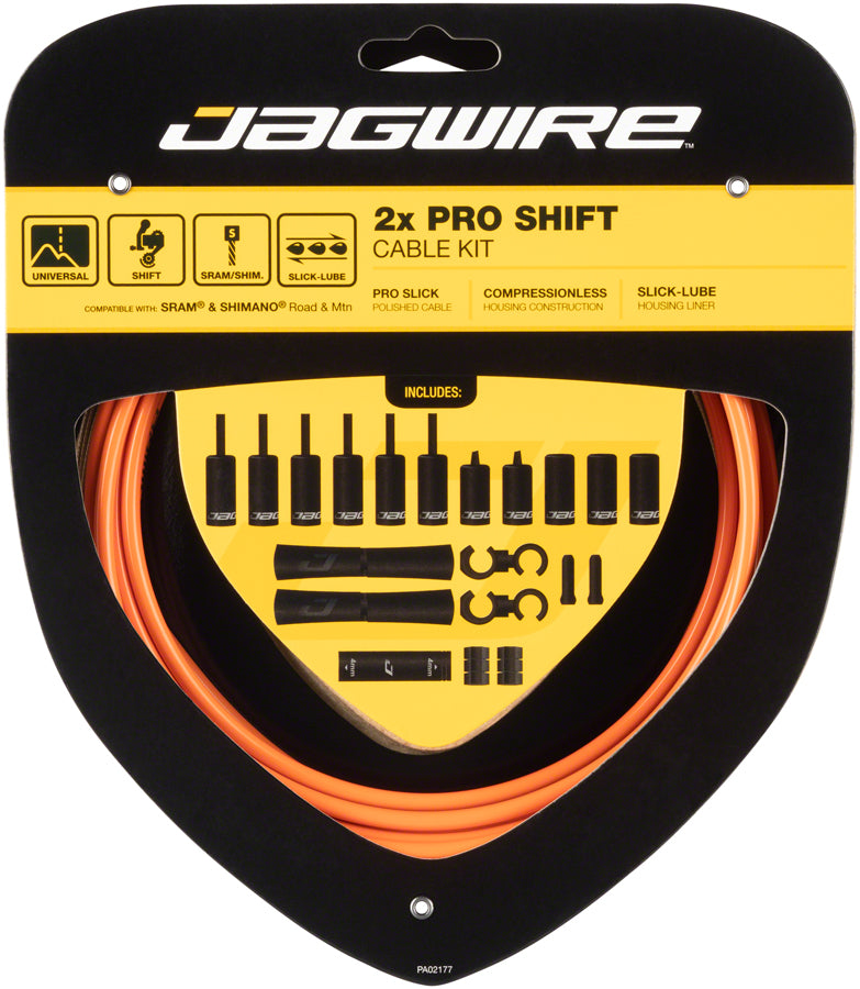 Jagwire Pro Shift Kit Road/Mountain SRAM/Shimano Orange