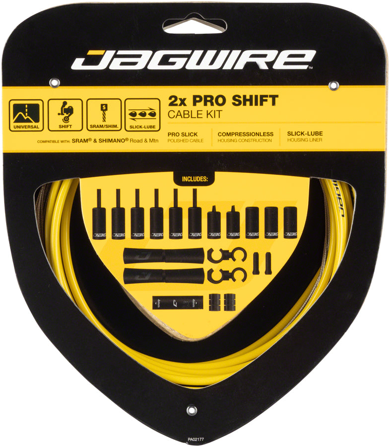 Jagwire Pro Shift Kit Road/Mountain SRAM/Shimano Yellow-Goodwynn&#39;sGoodwynn&#39;s