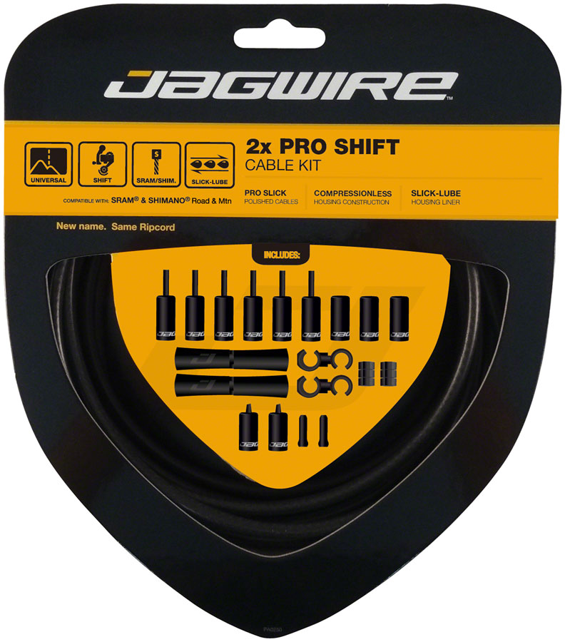 Jagwire Pro Shift Kit Road/Mountain SRAM/Shimano Stealth Black-Goodwynn&#39;sGoodwynn&#39;s