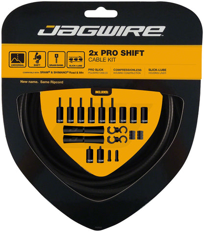 Jagwire Pro Shift Kit Road/Mountain SRAM/Shimano Stealth Black