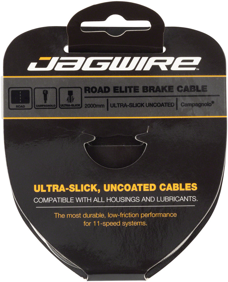 Jagwire Elite Ultra-Slick Brake Cable 1.5x2000mm Polished Slick Stainless Campagnolo-Goodwynn&#39;sGoodwynn&#39;s