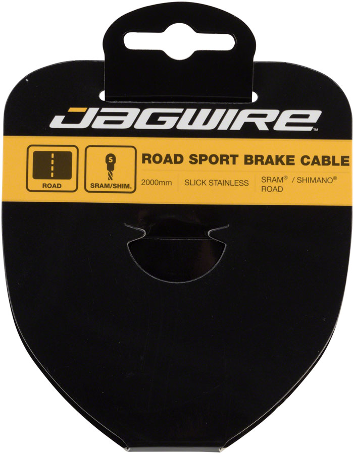 Jagwire Sport Brake Cable 1.5x2000mm Slick Stainless SRAM/Shimano Road