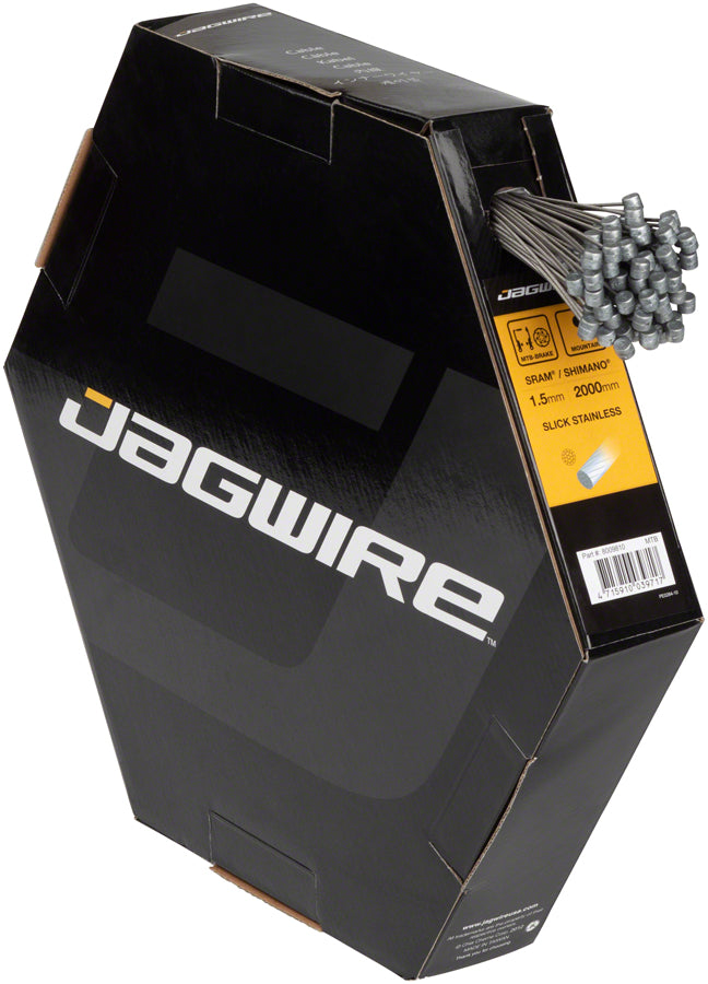 Jagwire Sport Brake Cable 1.5x2000mm Slick Stainless SRAM/Shimano MTB Box of 100-Goodwynn&#39;sGoodwynn&#39;s