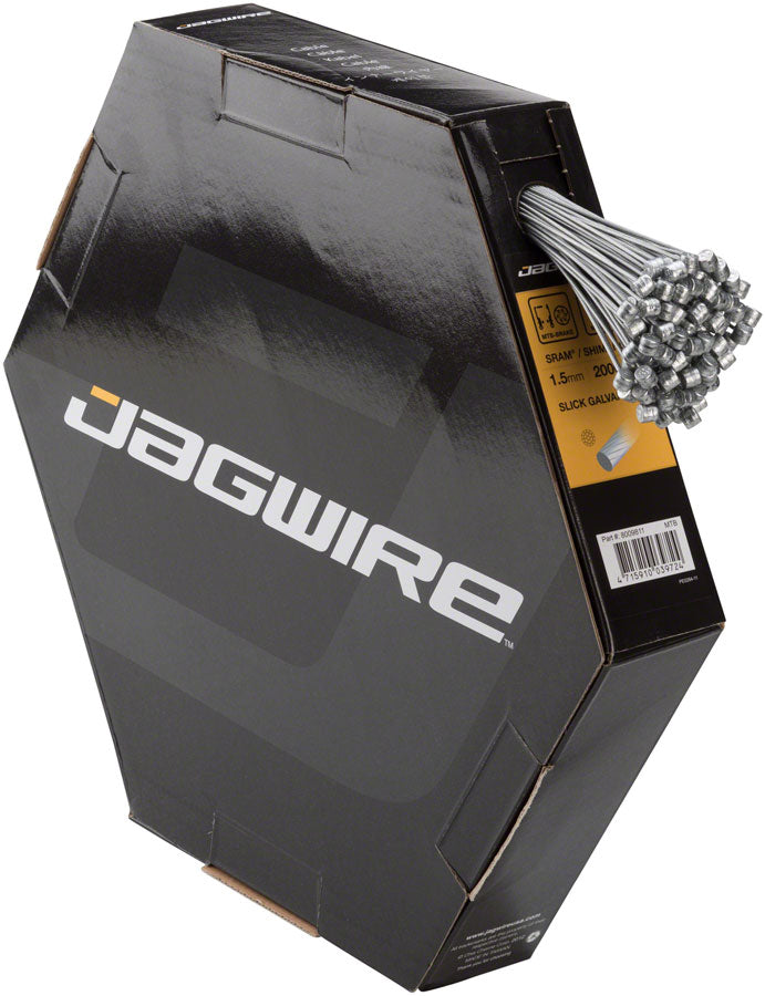 Jagwire Sport Brake Cable 1.5x2000mm Slick Galvanized SRAM/Shimano MTB Box of 100-Goodwynn&#39;sGoodwynn&#39;s