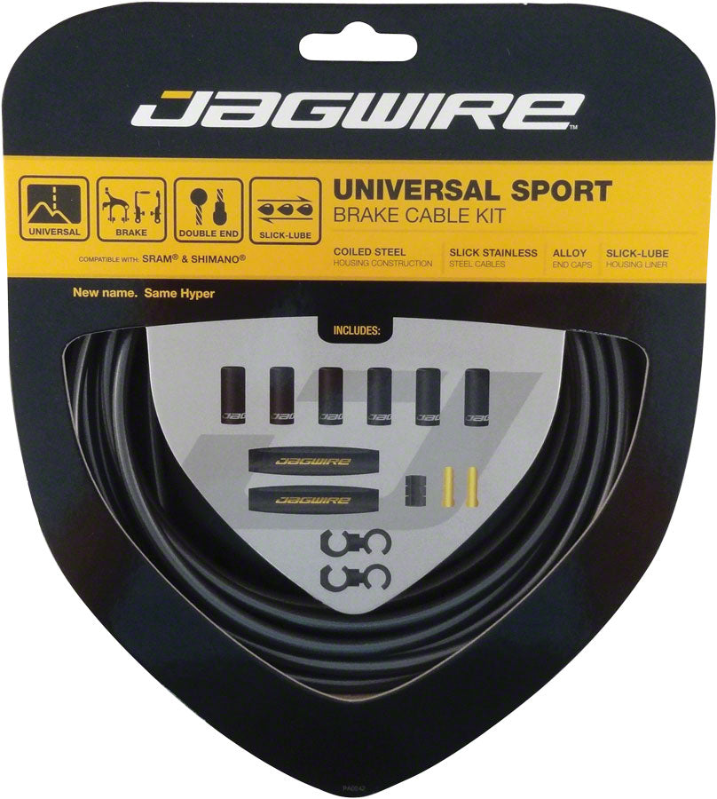 Jagwire Universal Sport Brake Cable Kit Ice Gray-Goodwynn&#39;sGoodwynn&#39;s