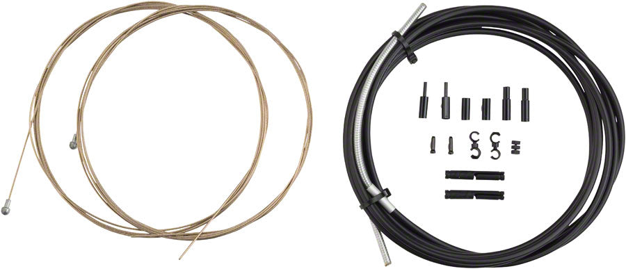 Jagwire Pro Brake Cable Kit Road SRAM/Shimano Black-Goodwynn&#39;sGoodwynn&#39;s