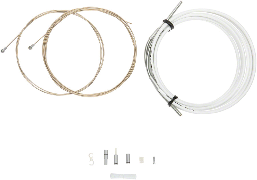 Jagwire Pro Brake Cable Kit Road SRAM/Shimano White-Goodwynn&#39;sGoodwynn&#39;s