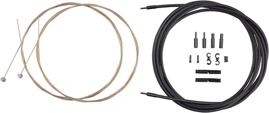 Jagwire Pro Brake Cable Kit Mountain SRAM/Shimano Black-Goodwynn&#39;sGoodwynn&#39;s