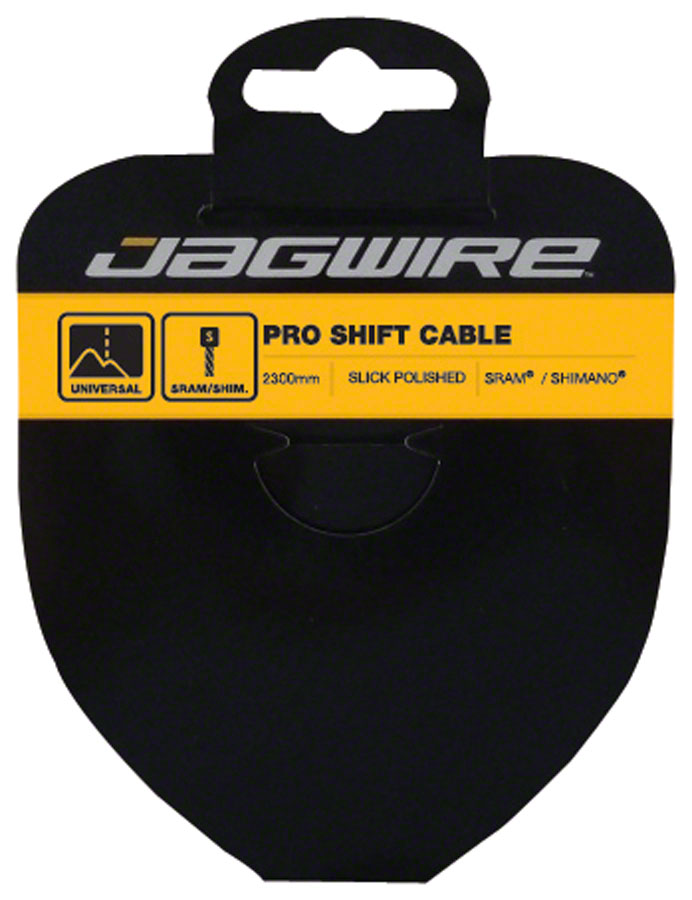 Jagwire Pro Shift Cable - 1.1 x 2300mm Polished Slick Stainless Steel For SRAM/Shimano-Goodwynn&#39;sGoodwynn&#39;s