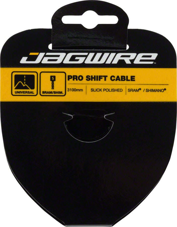 Jagwire Pro Shift Cable - 1.1 x 3100mm Polished Slick Stainless Steel For SRAM/Shimano-Goodwynn&#39;sGoodwynn&#39;s