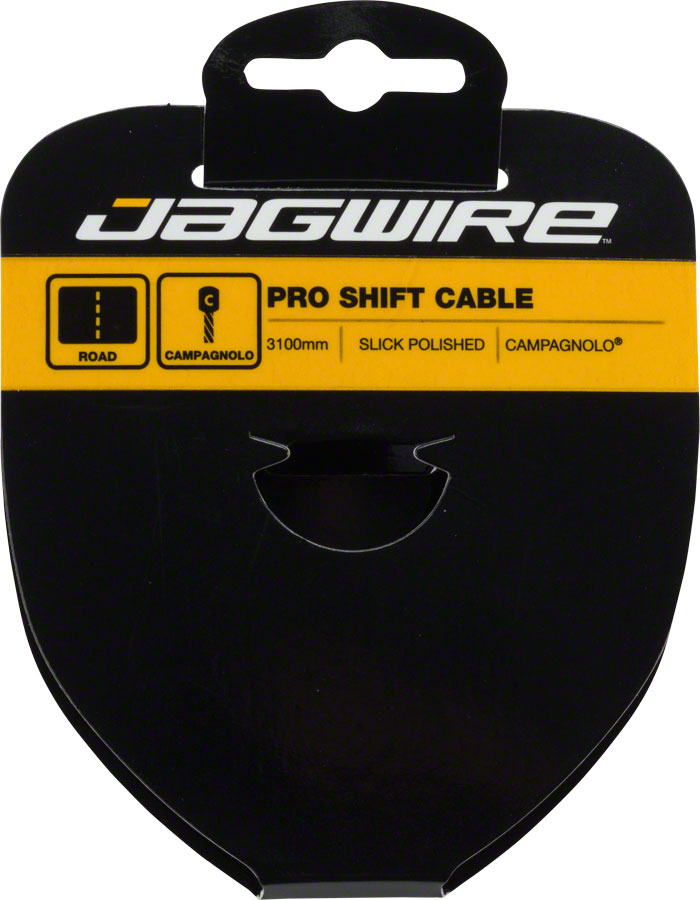 Jagwire Pro Shift Cable - 1.1 x 3100mm Polished Slick Stainless Steel For Campagnolo-Goodwynn&#39;sGoodwynn&#39;s