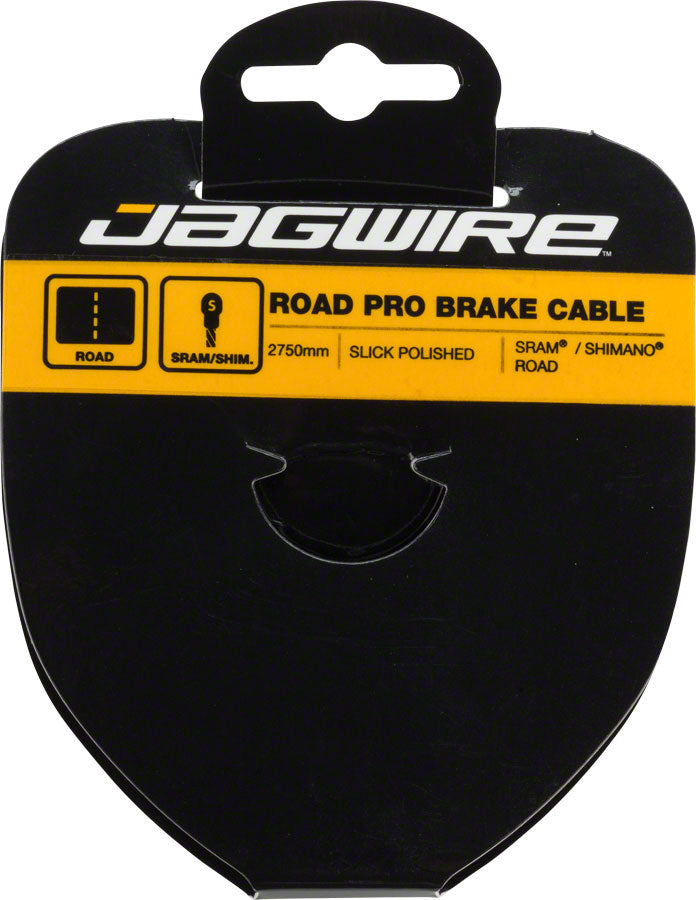 Jagwire Pro Polished Slick Stainless Road Brake Cable 1.5x2750mm SRAM/Shimano-Goodwynn&#39;sGoodwynn&#39;s