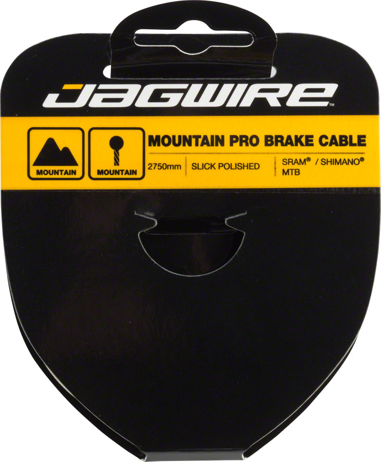 Jagwire Pro Polished Slick Stainless Mountain Brake Cable 1.5x2750mm SRAM/Shimano-Goodwynn&#39;sGoodwynn&#39;s