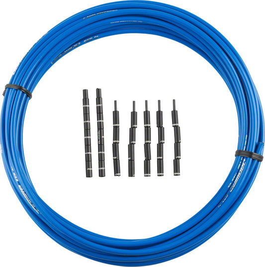 Jagwire 5mm Pro Compressionless Brake Housing Slick-Lube Liner 10M Roll SID Blue-Goodwynn's