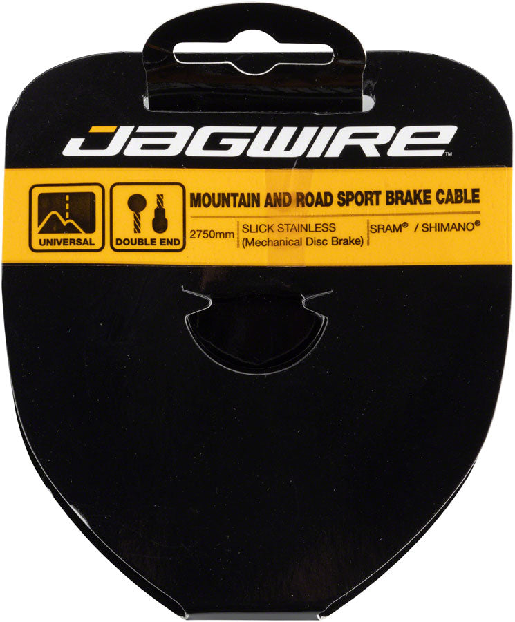 Jagwire Sport Brake Cable Slick Stainless 1.5x2750mm SRAM/Shimano Mountain/Road Tandem-Goodwynn&#39;sGoodwynn&#39;s