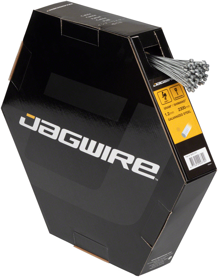 Jagwire Basics Shift Cable - 1.2 x 2300mm Galvanized Steel For SRAM/Shimano Box of 100-Goodwynn&#39;sGoodwynn&#39;s