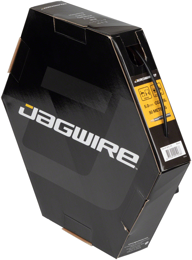 Jagwire 5mm Sport Brake Housing with Slick-Lube Liner 50M File Box Black