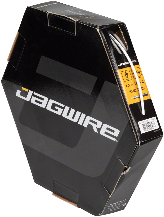 Jagwire 4mm Sport Derailleur Housing Slick-Lube Liner 50M File Box White-Goodwynn&#39;sGoodwynn&#39;s