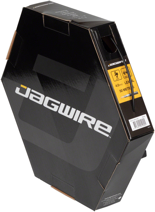 Jagwire 4mm Sport Derailleur Housing Slick-Lube Liner 50M File Box BLK-Goodwynn's