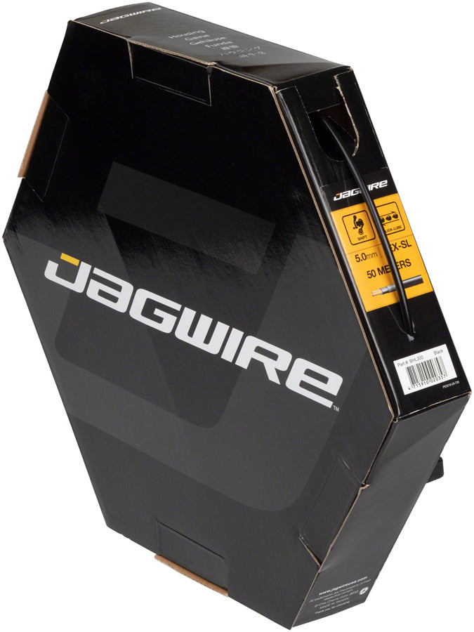 Jagwire 5mm Sport Derailleur Housing Slick-Lube Liner 50M File Box BLK-Goodwynn&#39;sGoodwynn&#39;s