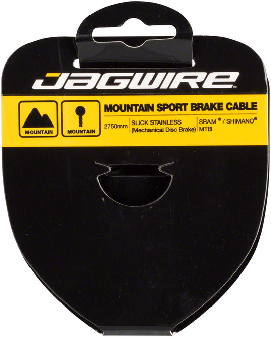 Jagwire Sport Brake Cable Slick Stainless 1.5x2750mm SRAM/Shimano Mountain Tandem-Goodwynn's