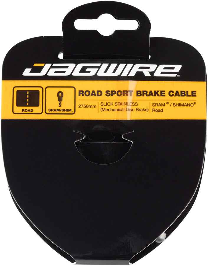 Jagwire Sport Brake Cable Slick Stainless 1.5x2750mm SRAM/Shimano Road Tandem-Goodwynn&#39;sGoodwynn&#39;s