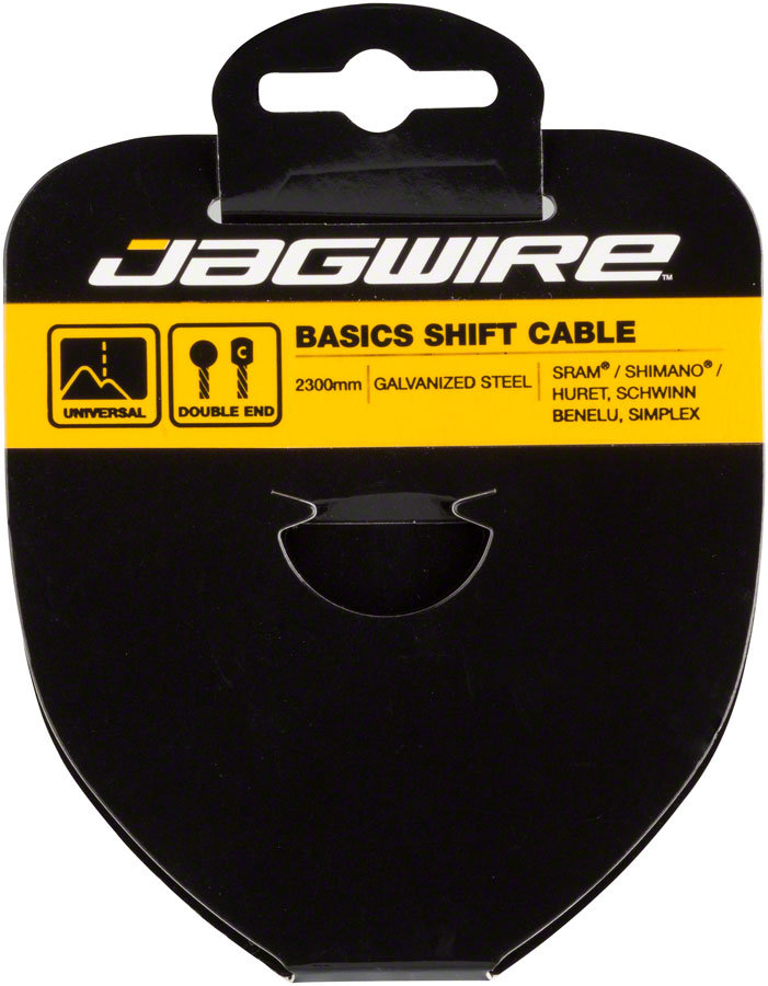 Jagwire Basics Shift Cable - 1.2 x 2300mm Galvanized Steel For Shimano/SRAM Huret Suntour X-Press-Goodwynn&#39;sGoodwynn&#39;s