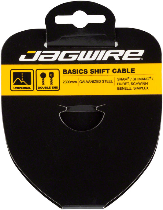 Jagwire Basics Shift Cable - 1.2 x 2300mm Galvanized Steel For Shimano/SRAM Huret Suntour X-Press-Goodwynn's