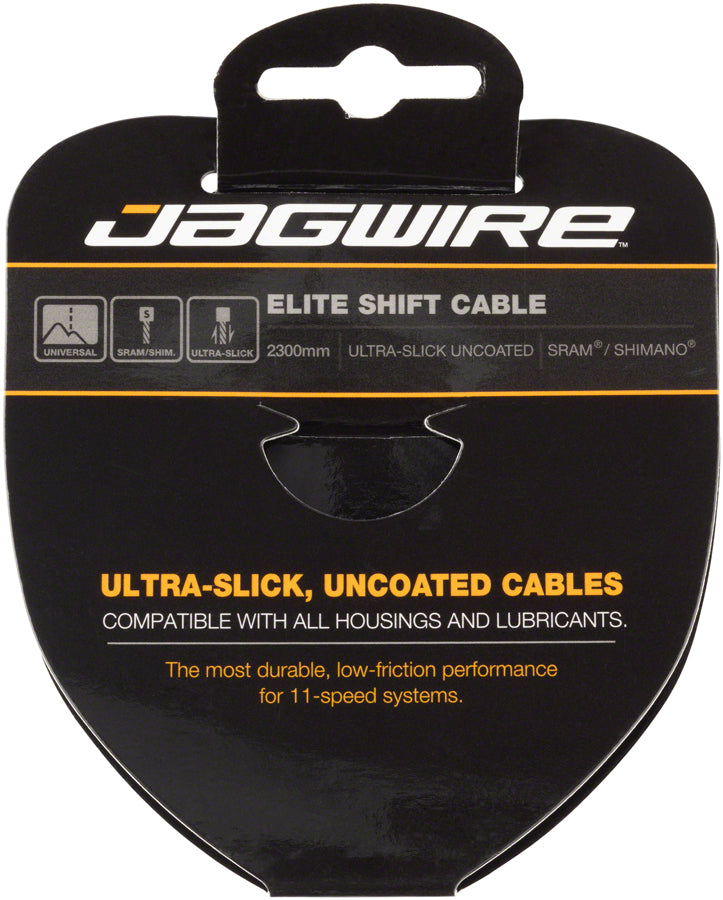 Jagwire Elite Ultra-Slick Shift Cable - 1.1 x 2300mm Polished Stainless Steel For SRAM/Shimano-Goodwynn&#39;sGoodwynn&#39;s