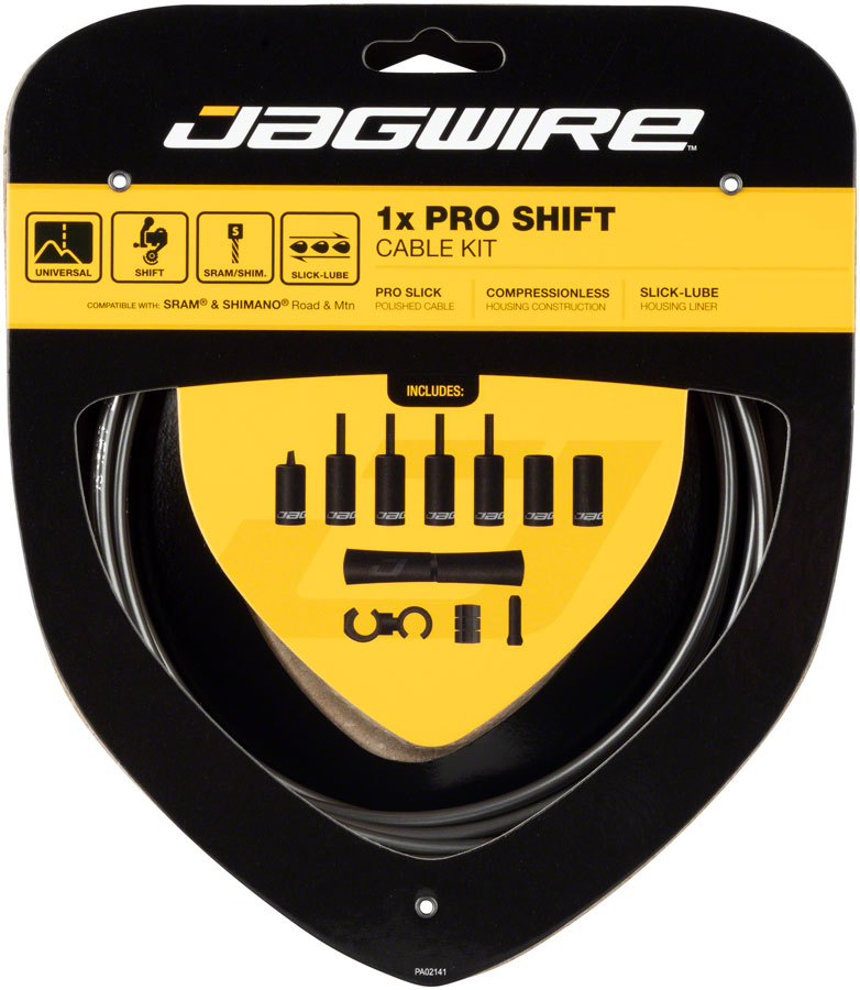 Jagwire 1x Pro Shift Kit Road/Mountain SRAM/Shimano Ice Gray-Goodwynn&#39;sGoodwynn&#39;s