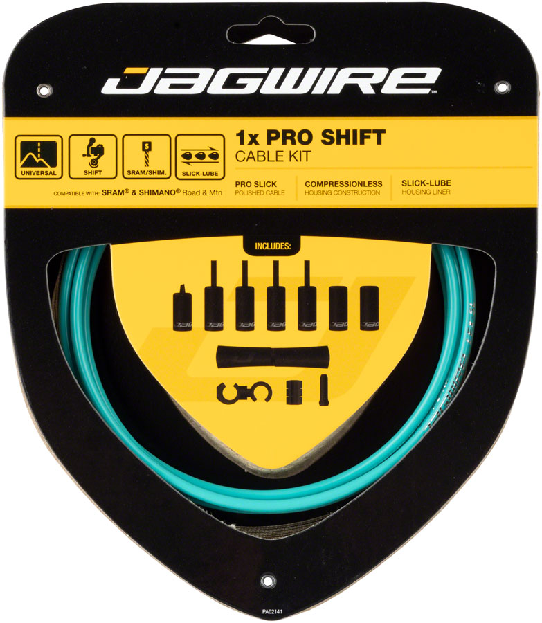 Jagwire 1x Pro Shift Kit Road/Mountain SRAM/Shimano Celeste-Goodwynn&#39;sGoodwynn&#39;s