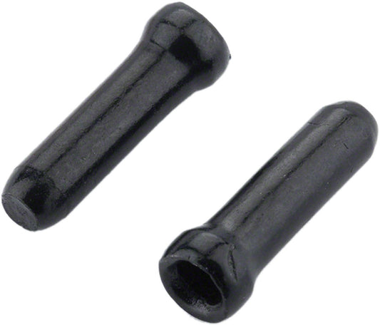 Jagwire 1.8mm Cable End Crimps Black Bag of 20-Goodwynn's