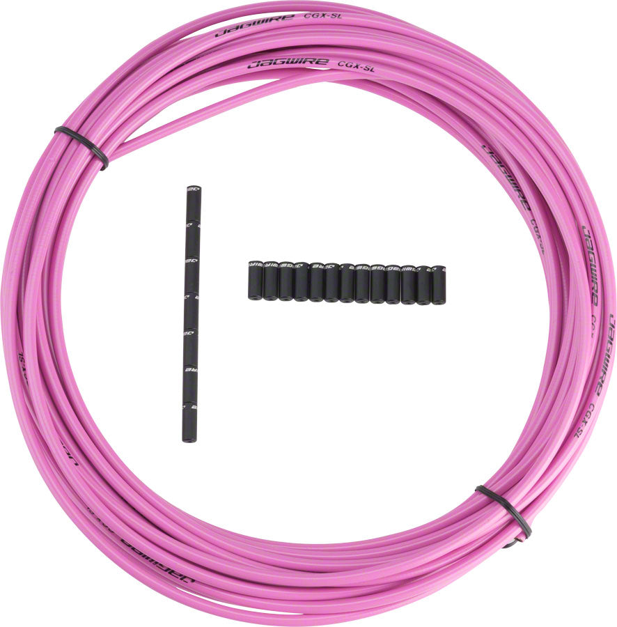 Jagwire 5mm Sport Brake Housing with Slick-Lube Liner 10M Roll Pink-Goodwynn&#39;sGoodwynn&#39;s