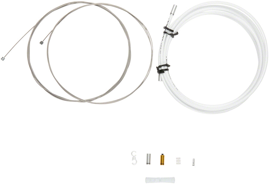 Jagwire 2x Sport Shift Cable Kit SRAM/Shimano White