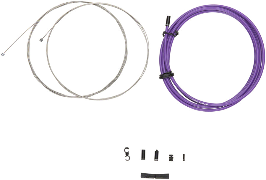 Jagwire 2x Sport Shift Cable Kit SRAM/Shimano Purple-Goodwynn&#39;sGoodwynn&#39;s