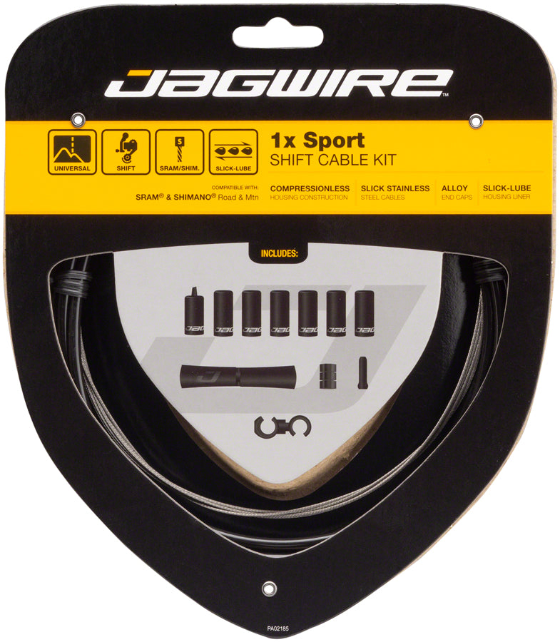 Jagwire 1x Sport Shift Cable Kit SRAM/Shimano Black