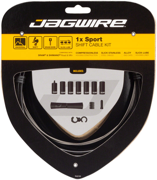 Jagwire 1x Sport Shift Cable Kit SRAM/Shimano Black-Goodwynn's