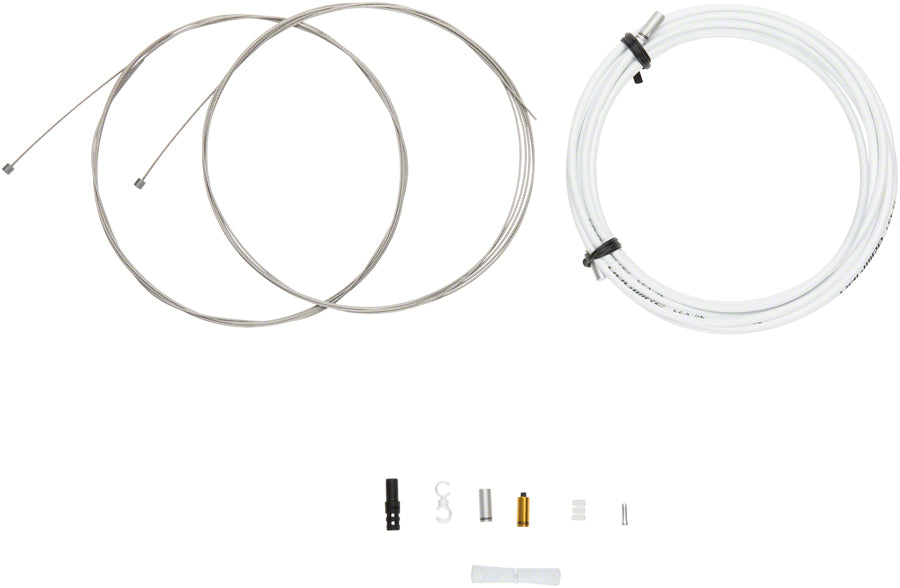 Jagwire Sport XL Shift Cable Kit SRAM/Shimano White-Goodwynn&#39;sGoodwynn&#39;s