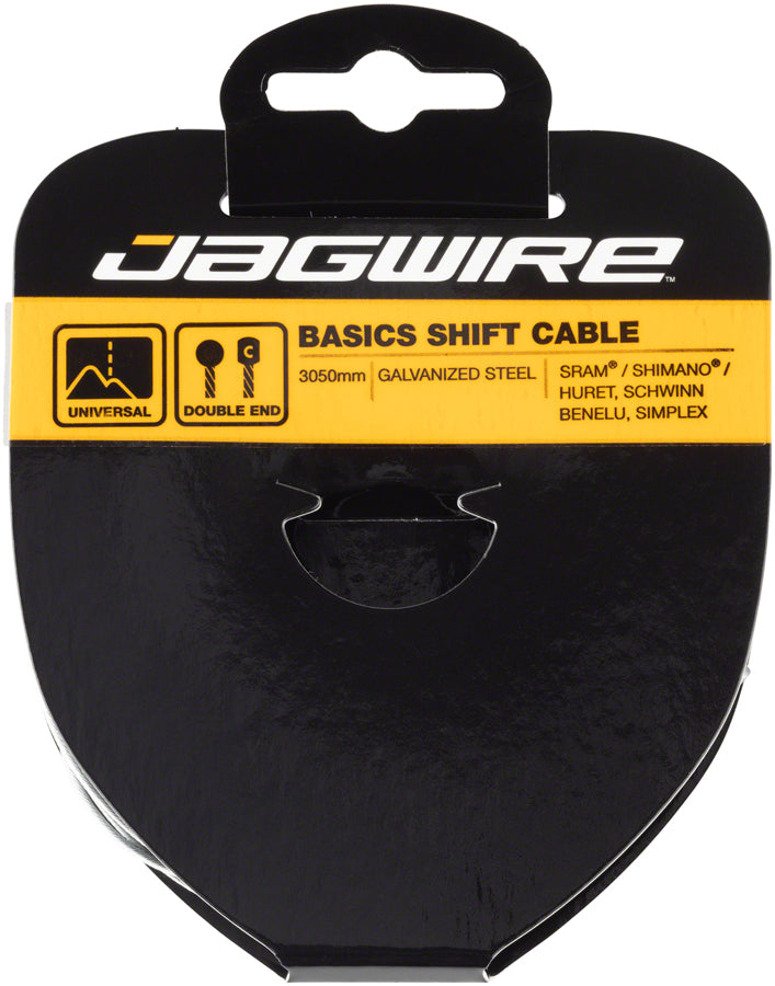 Jagwire Basics Shift Cable - 1.2 x 3050mm Galvanized Steel For Shimano/SRAM Huret Suntour X-Press-Goodwynn&#39;sGoodwynn&#39;s