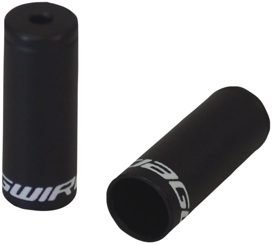 Jagwire 3mm Open Alloy Dropper Seatpost Cable Housing End Caps - Bottle/50 BLK