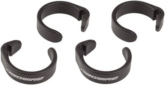 Jagwire Clip Ring for E-Bike Control Wires - 19.0-22.2mm Black Pack/4-Goodwynn's