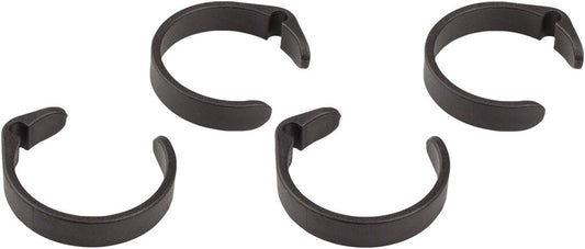 Jagwire Clip Ring for E-Bike Control Wires - 28.0-31.8mm Black Pack/4-Goodwynn's