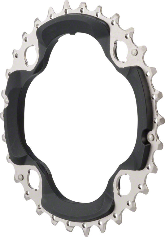 Shimano SLX FC-M672 Chainring - 30t 96mm BCD 10-Speed Middle For 22-30-40t Set-Goodwynn's