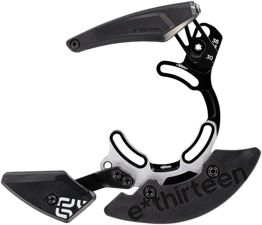 e*thirteen Vario Downhill Full Chainguide - 28-36t Full Coverage Black-Goodwynn's