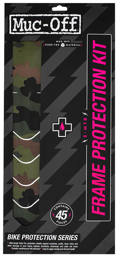 Muc-Off E-MTB Frame Protection Kit - 45-Piece Kit Camo