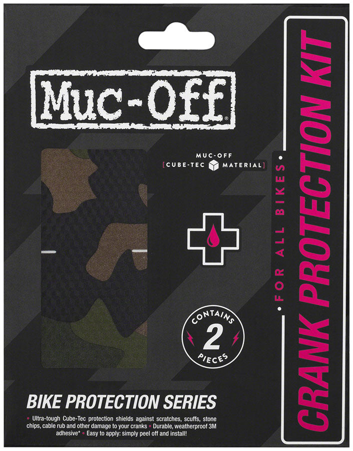 Muc-Off Crank Protection Kit - 2-Piece Kit Camo