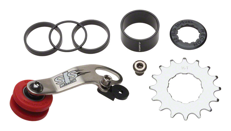 DMR STS Chain Tensioner and Cassette Spacer Combo Kit Stainless Steel Silver-Goodwynn&#39;sGoodwynn&#39;s