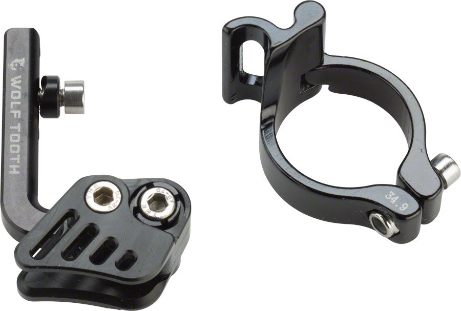 Wolf Tooth Gnarwolf Chainguide Seat Tube Clamp 34.9mm Black Rev 1-Goodwynn&#39;sGoodwynn&#39;s