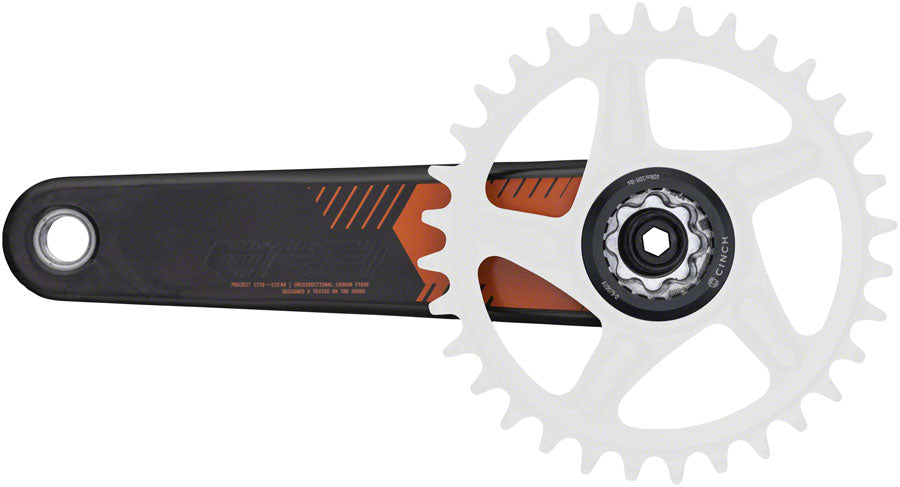 RaceFace ERA Crankset - 165mm Direct Mount 136mm Spindle CINCH Interface Carbon Orange-Goodwynn&#39;sGoodwynn&#39;s