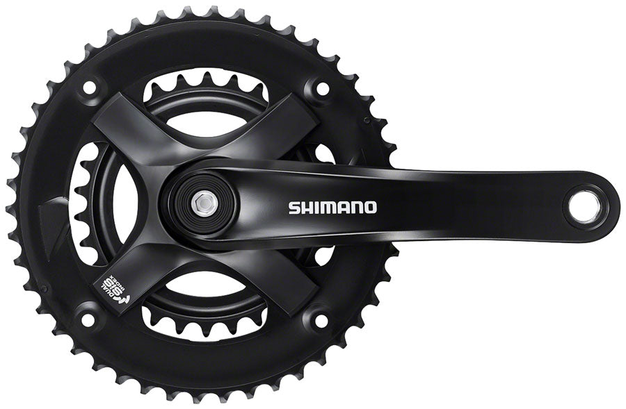 Shimano FC-TY-501-2 Crankset - 175mm 7/8-Speed 46-30t Riveted Square Taper JIS Spindle Interface BLK-Goodwynn&#39;sGoodwynn&#39;s